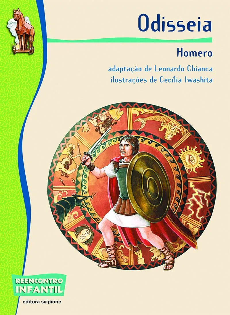 Capa do livro Odisseia