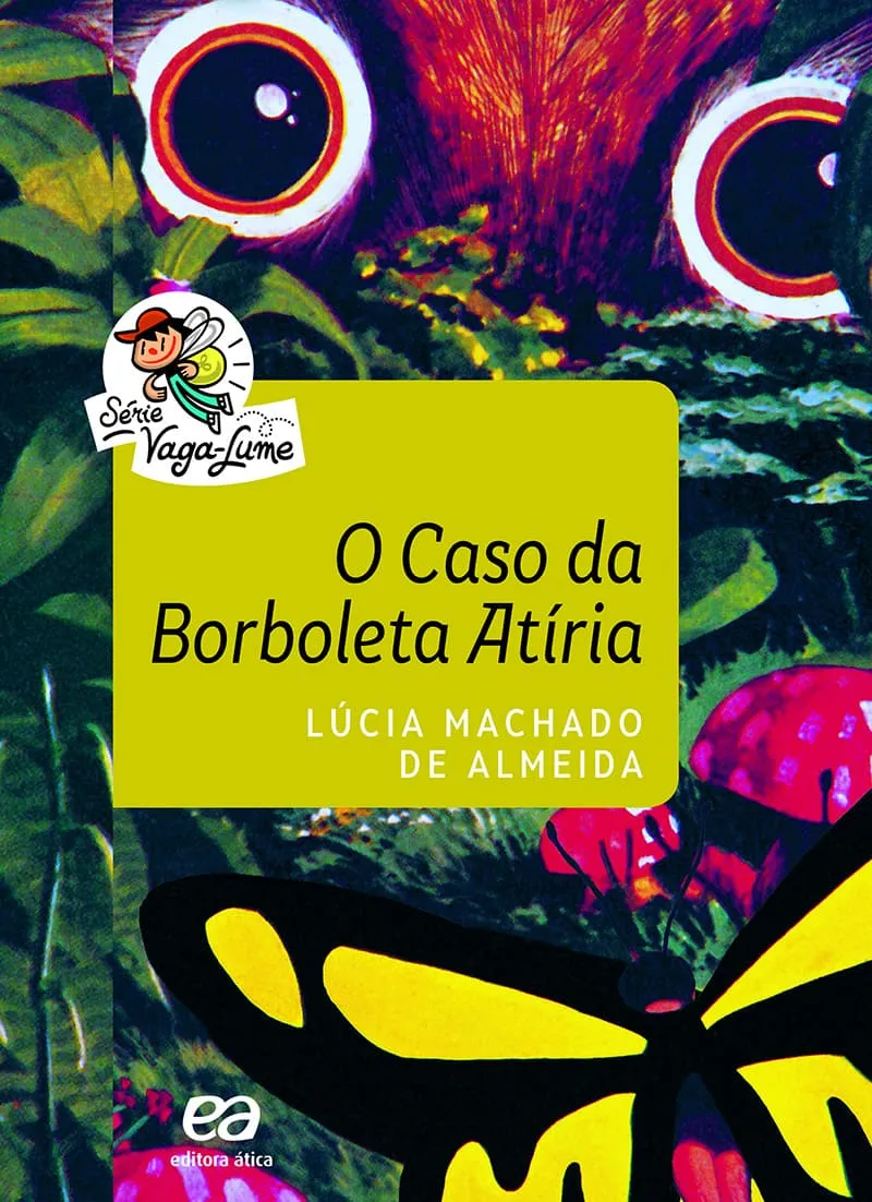 Capa do livro O caso da borboleta Atíria